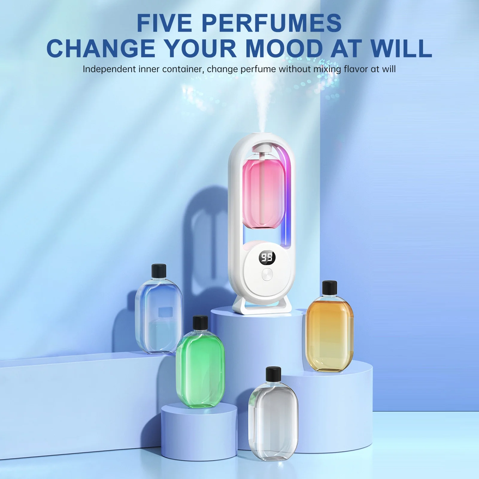 دستگاه خوشبو کننده محیط و بخور سرد شارژی