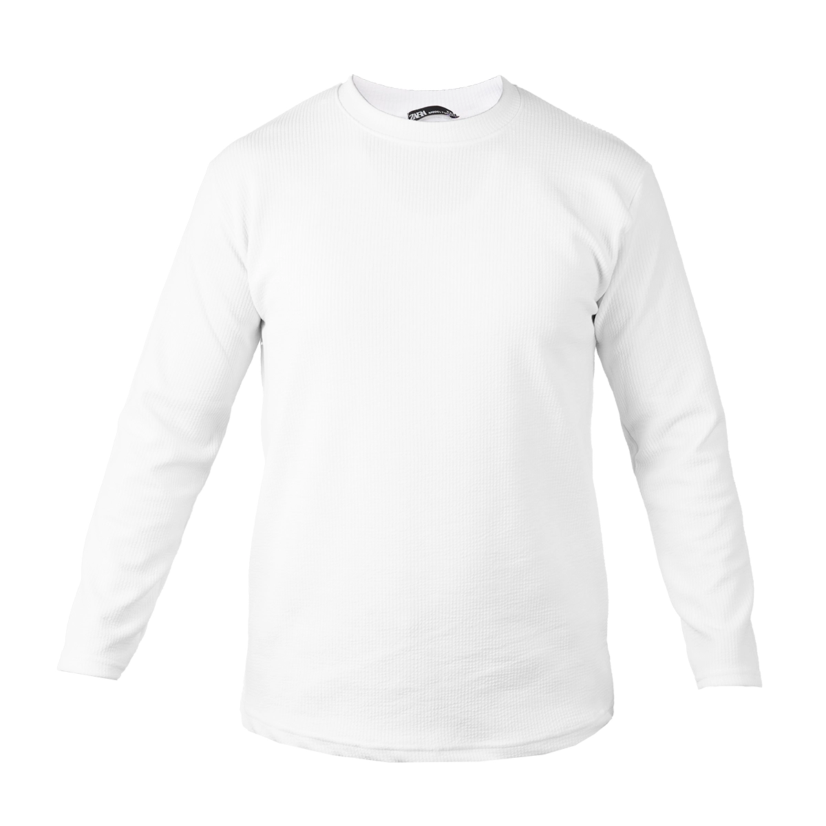 بلوز مردانه آستین بلند سفید مدل Atra