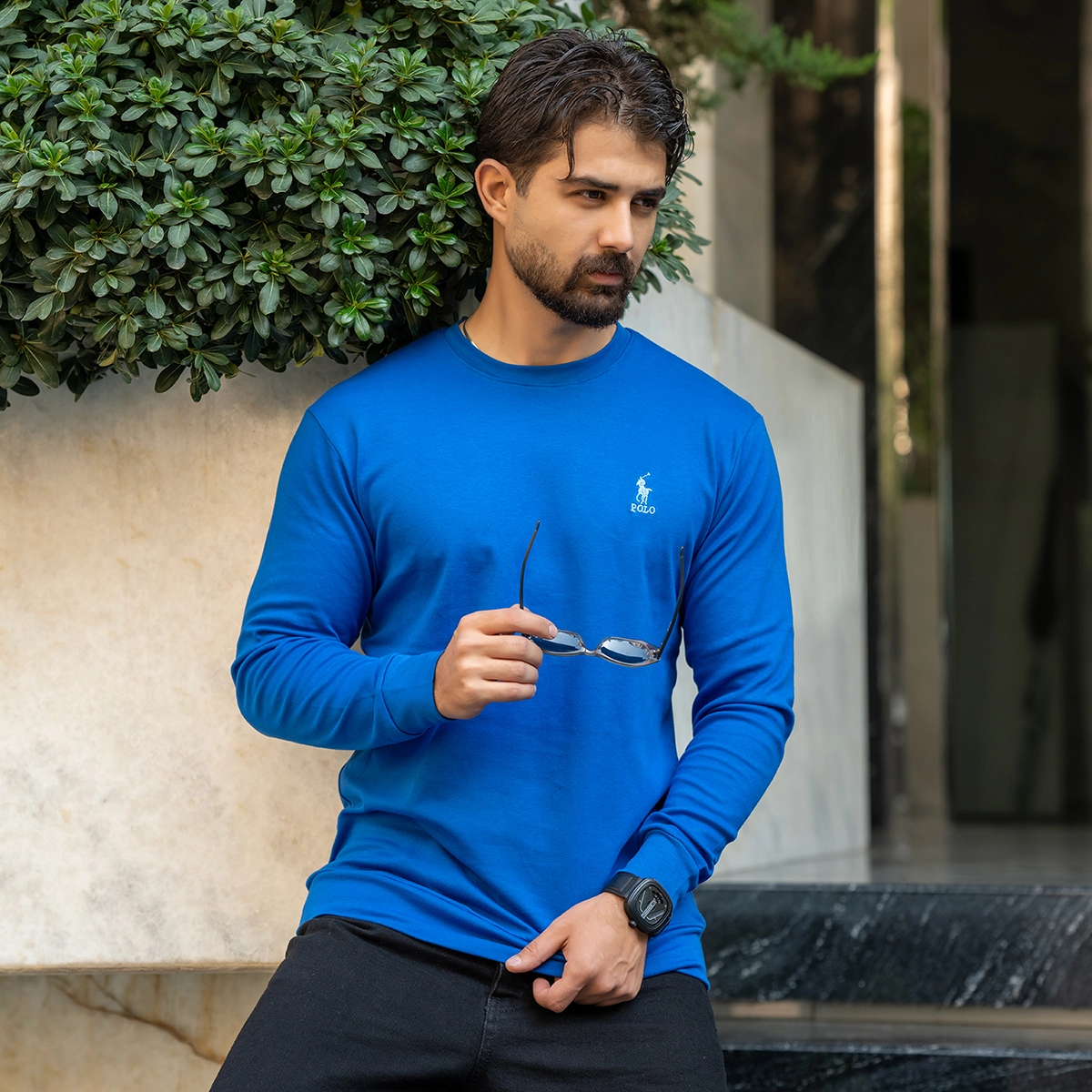 دورس مردانه polo آبی مدل Horosh