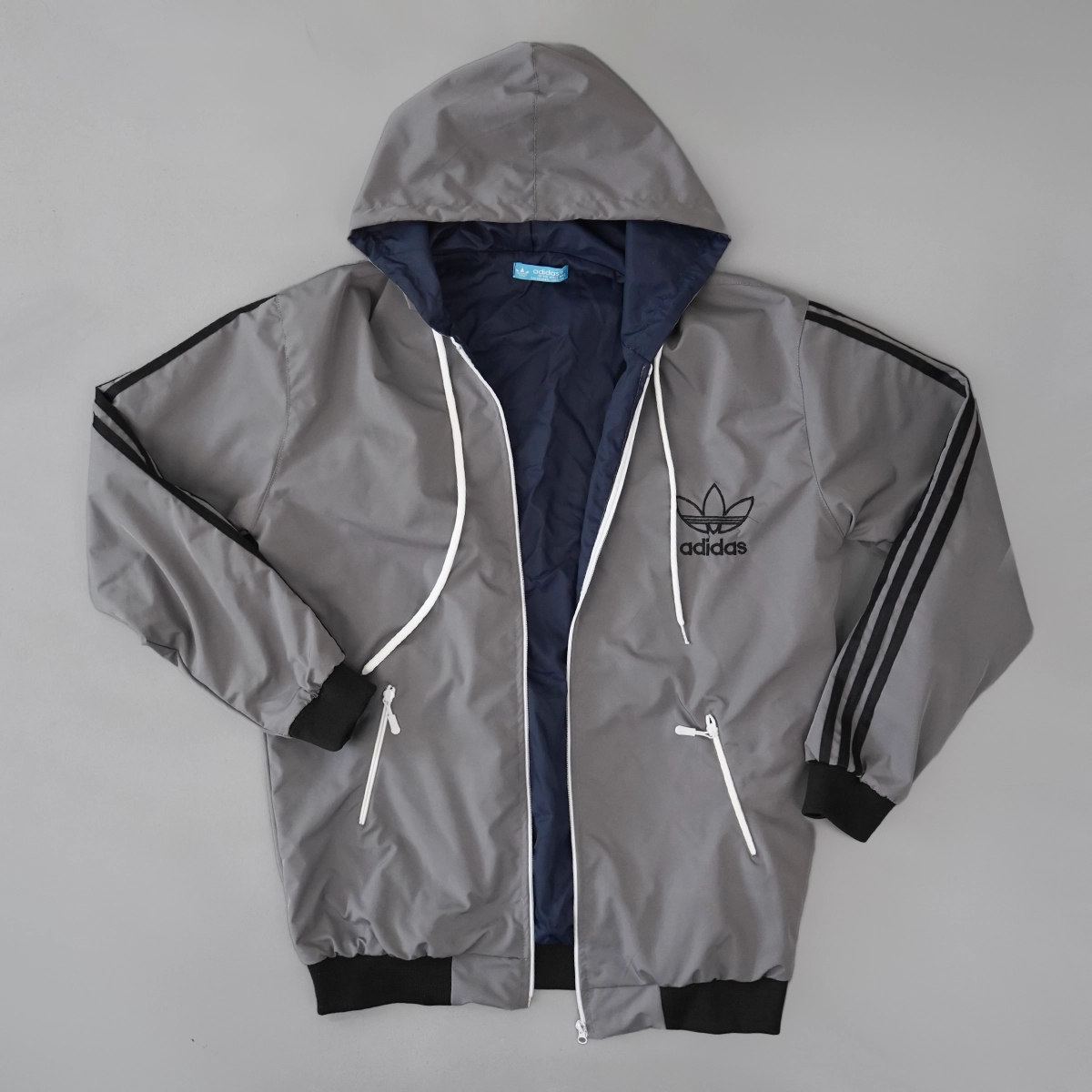 کاپشن بادی مردانه طوسی مدل P300