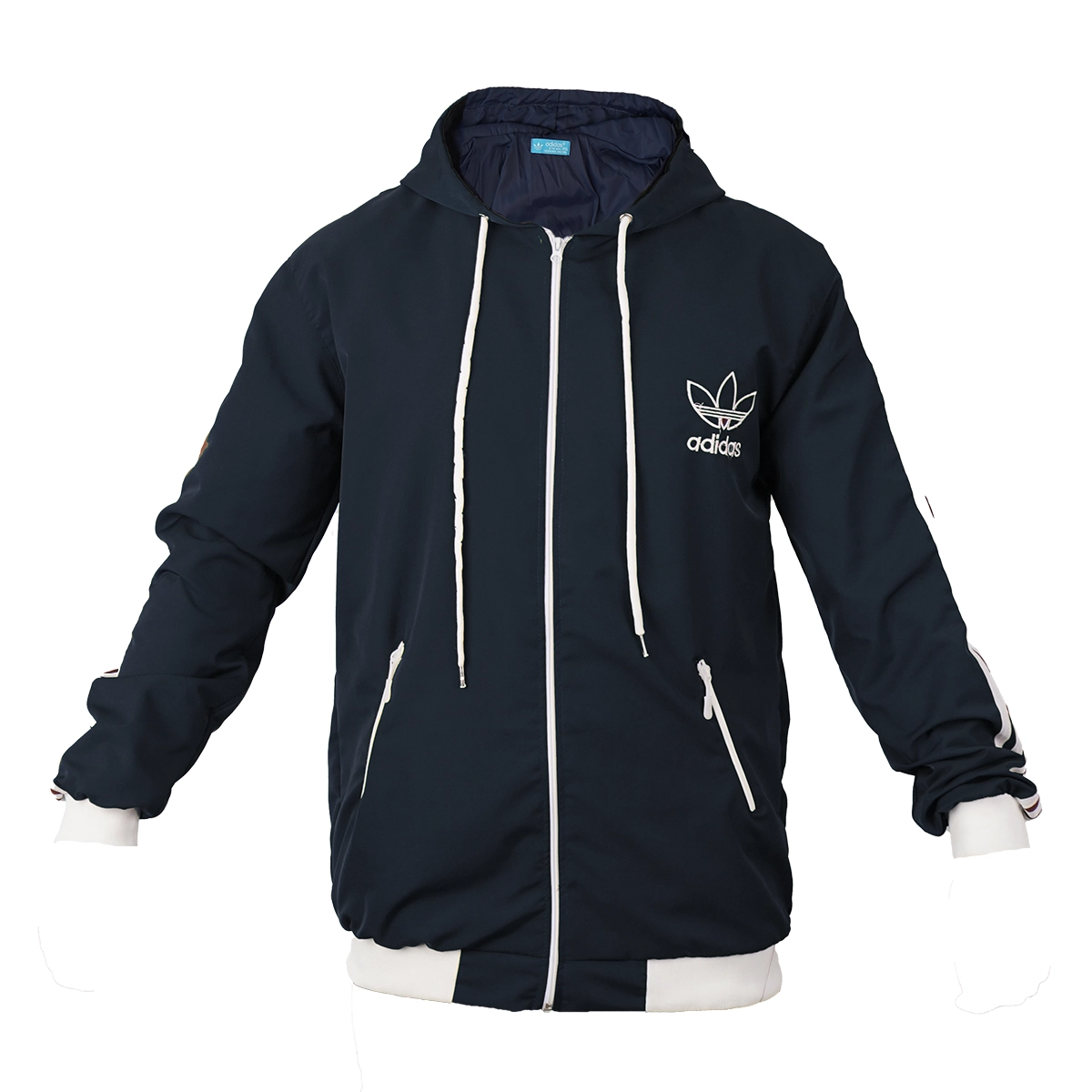 کاپشن بادی مردانه سرمه ای مدل P300