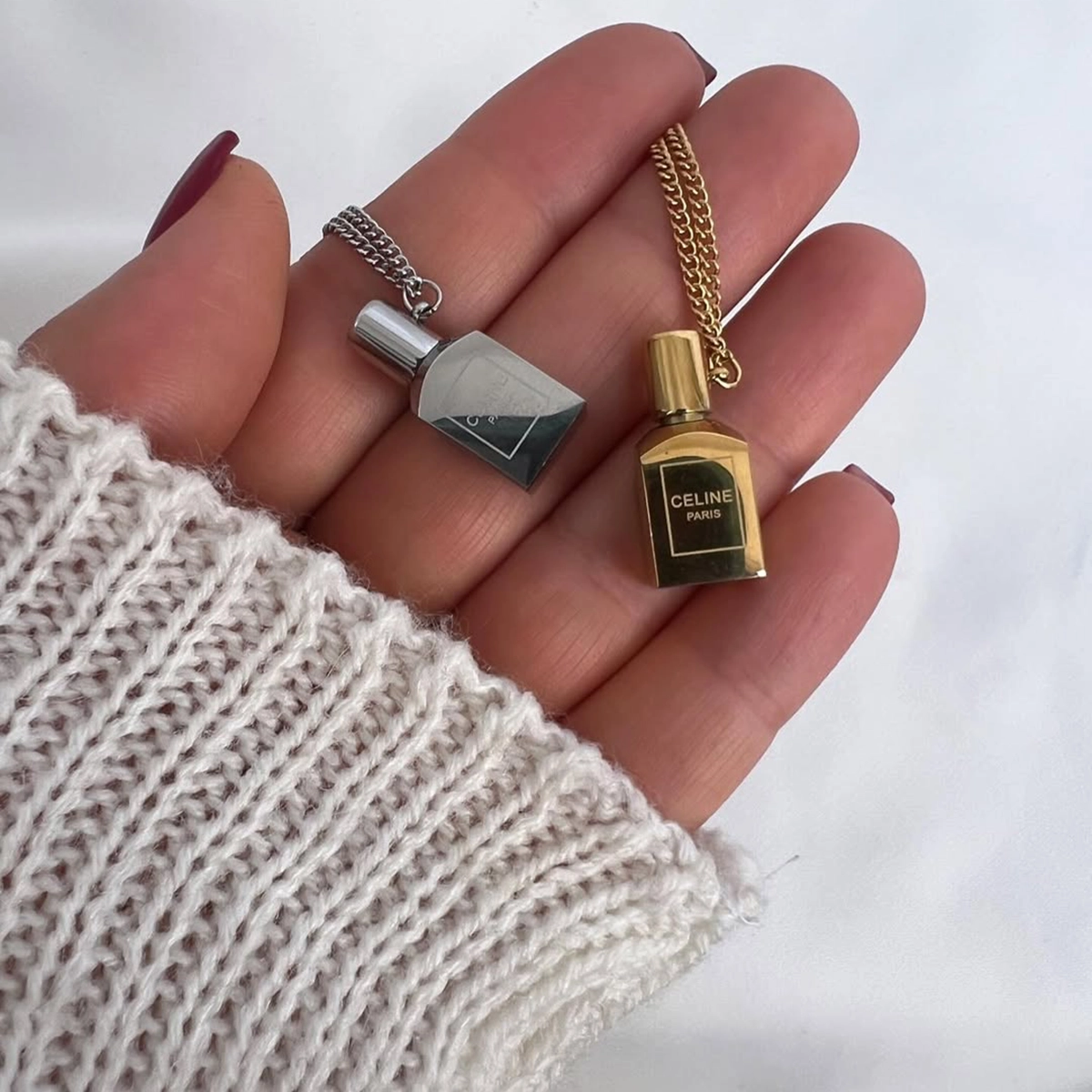 گردنبند عطر یار ( طلایی )