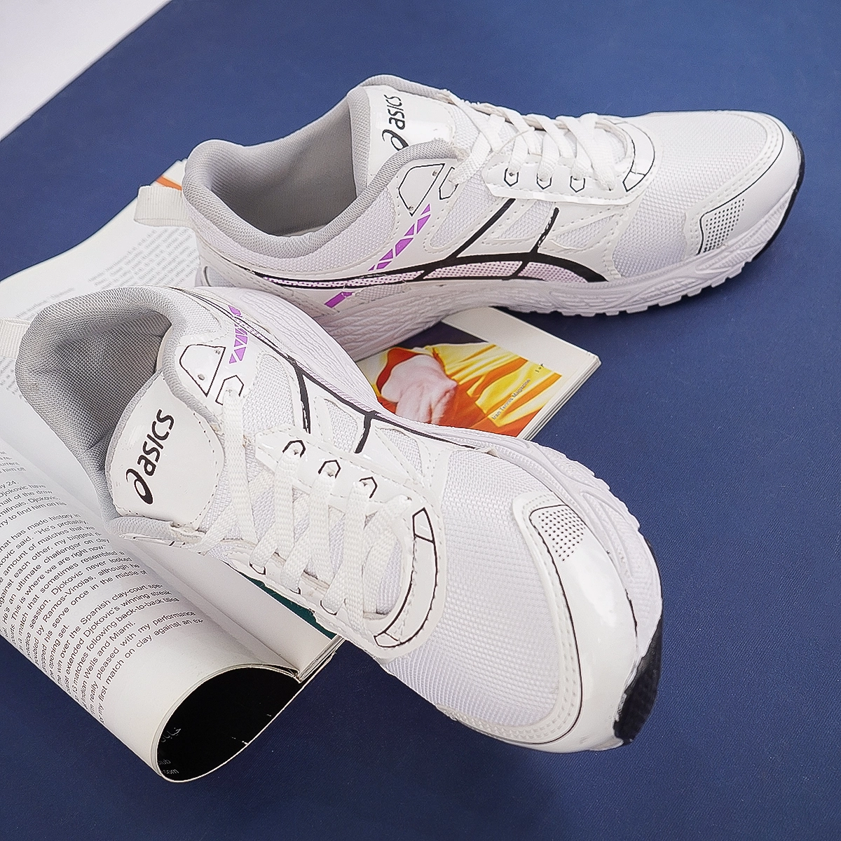 کفش ورزشی مردانه سفید صورتی مدلRadman