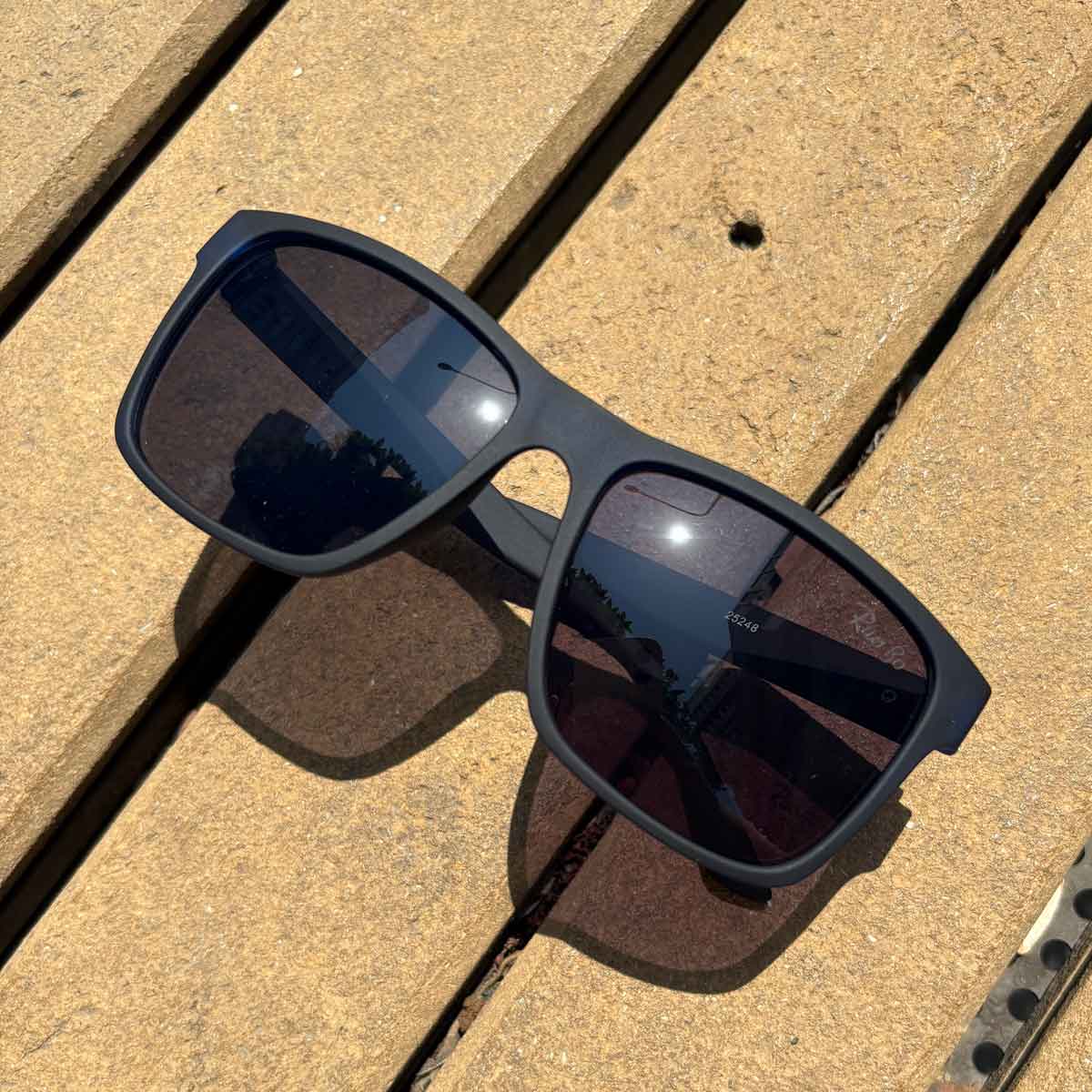 عینک آفتابی مشکی مدل VARAN