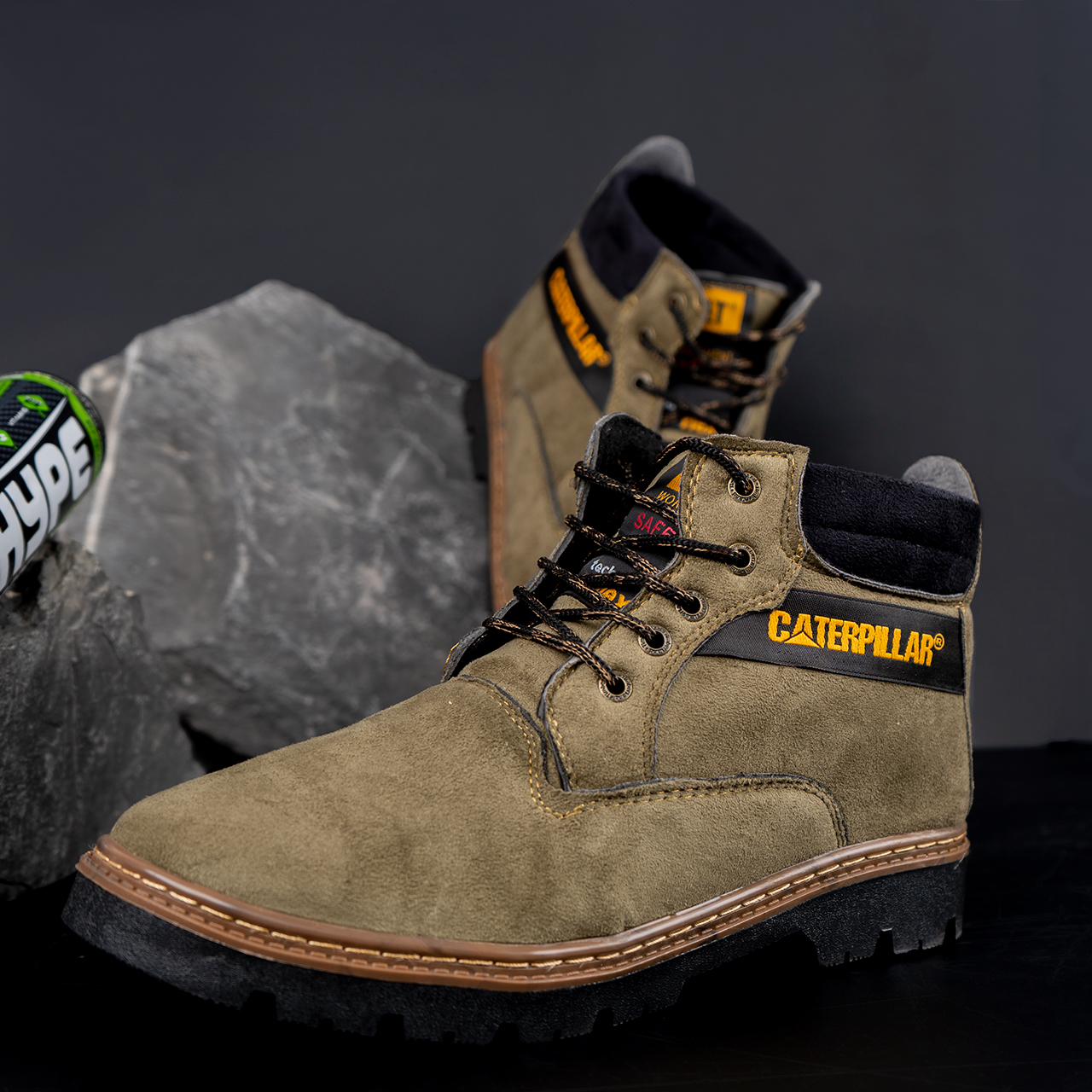 کفش ساقدار CAT مدل AMAX سبز