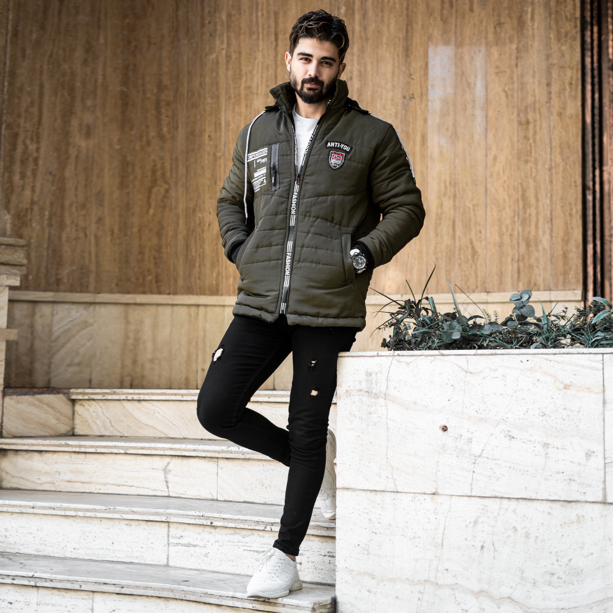 کاپشن مردانه مدل Fardad