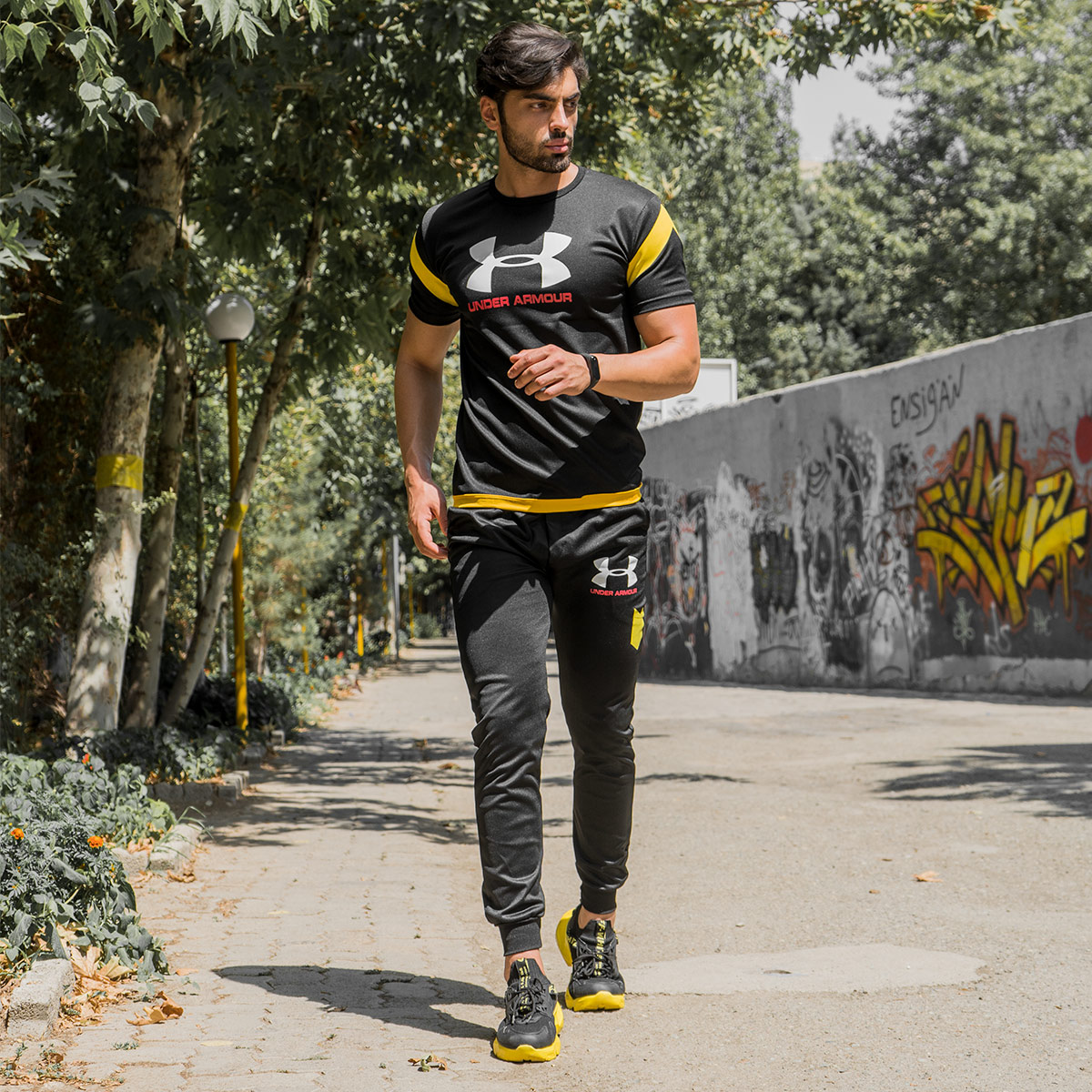 ست تیشرت شلوار Under Armour مردانه مدل Kamran