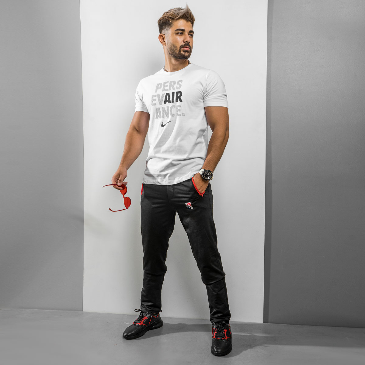 شلوار Fila مردانه مدل Vadivel