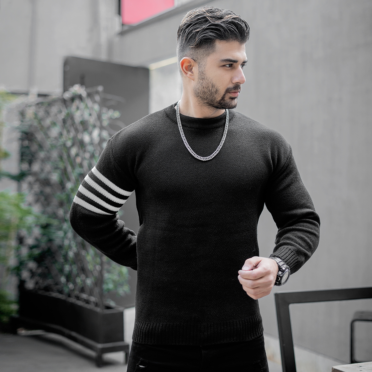 پلیور مردانه مدل Arosha