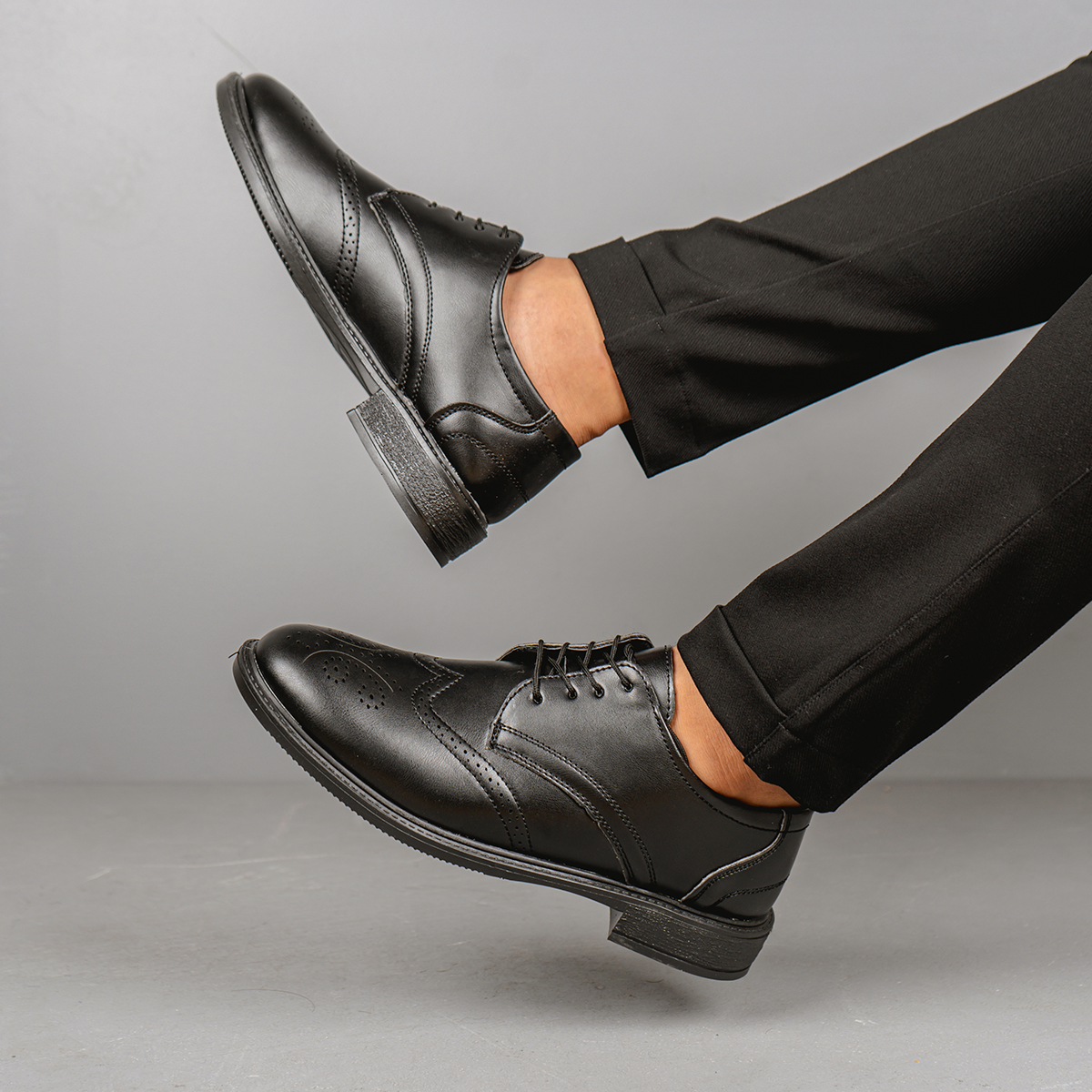 کفش رسمی مردانه مشکی مدل Ecco