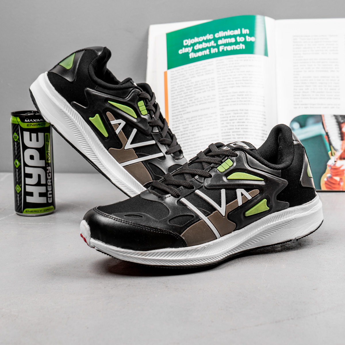 کفش ورزشی Nike مردانه مشکی سبز مدل Cobi