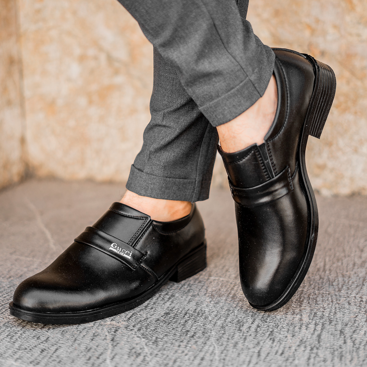 کفش رسمی گوچی مردانه مدلkarena